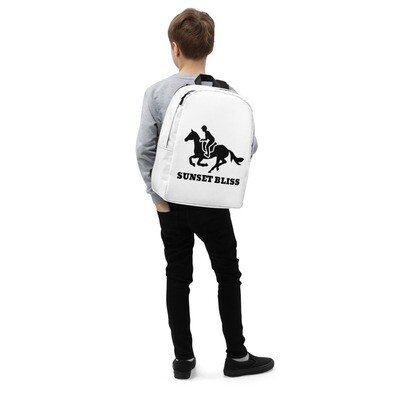 SUNSET BLISS RIDER-Minimalist Backpack