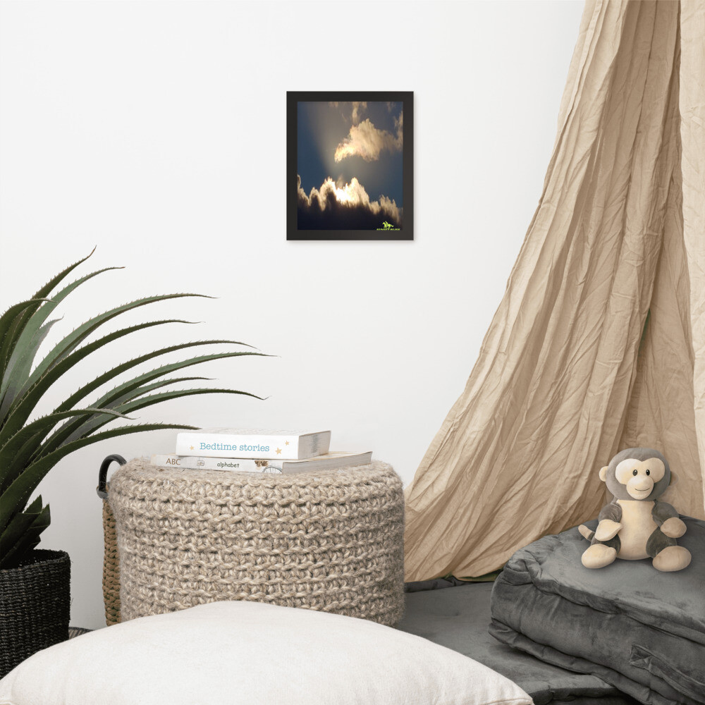 UPLIFT &amp; INSPIRE-Framed poster, Color: Black, Size: 8×10