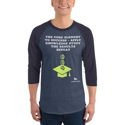 CORE ELEMENT-3/4 sleeve raglan shirt