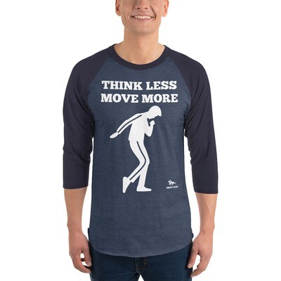 MOVE MORE-3/4 sleeve raglan shirt