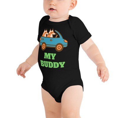 MY BUDDY-Baby short sleeve one piece