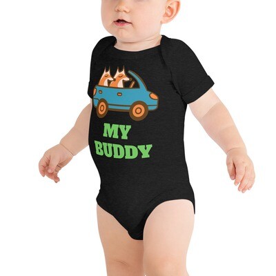 MY BUDDY-Baby short sleeve one piece