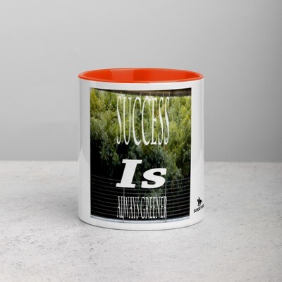 SUCCESS IS-Mug with Color Inside