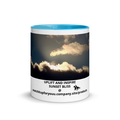 UPLIFT &amp; INSPIRE-Mug with Color Inside
