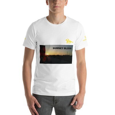 SUNSET BLISS-Short-Sleeve Unisex T-Shirt