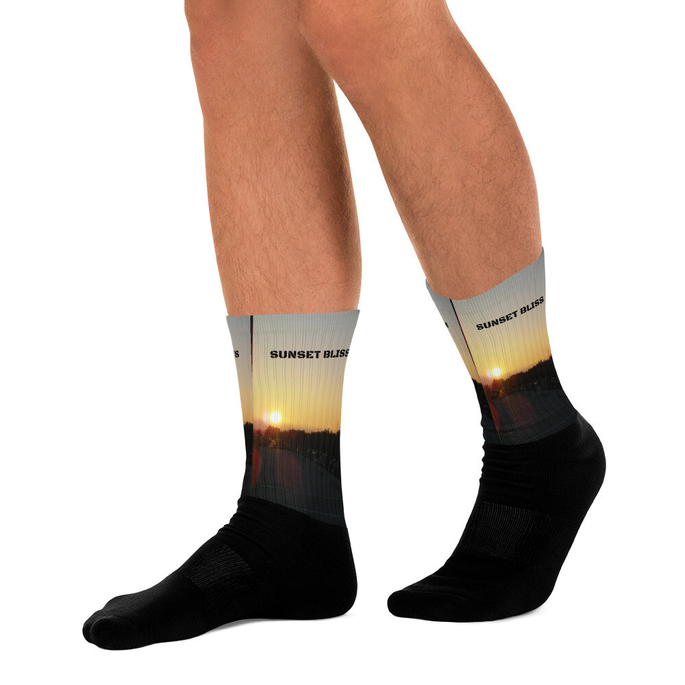 SUNSET BLISS-Socks, Size: L