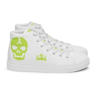 BONE CRUSHER V.S YELLOW-Men’s high top canvas shoes