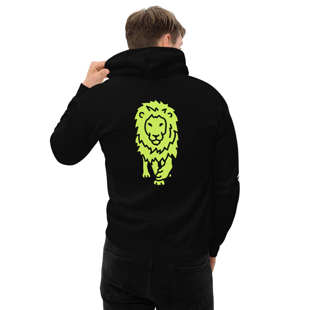 ATTITUDE REPORT V.1-Unisex Hoodie, Color: Black, Size: S