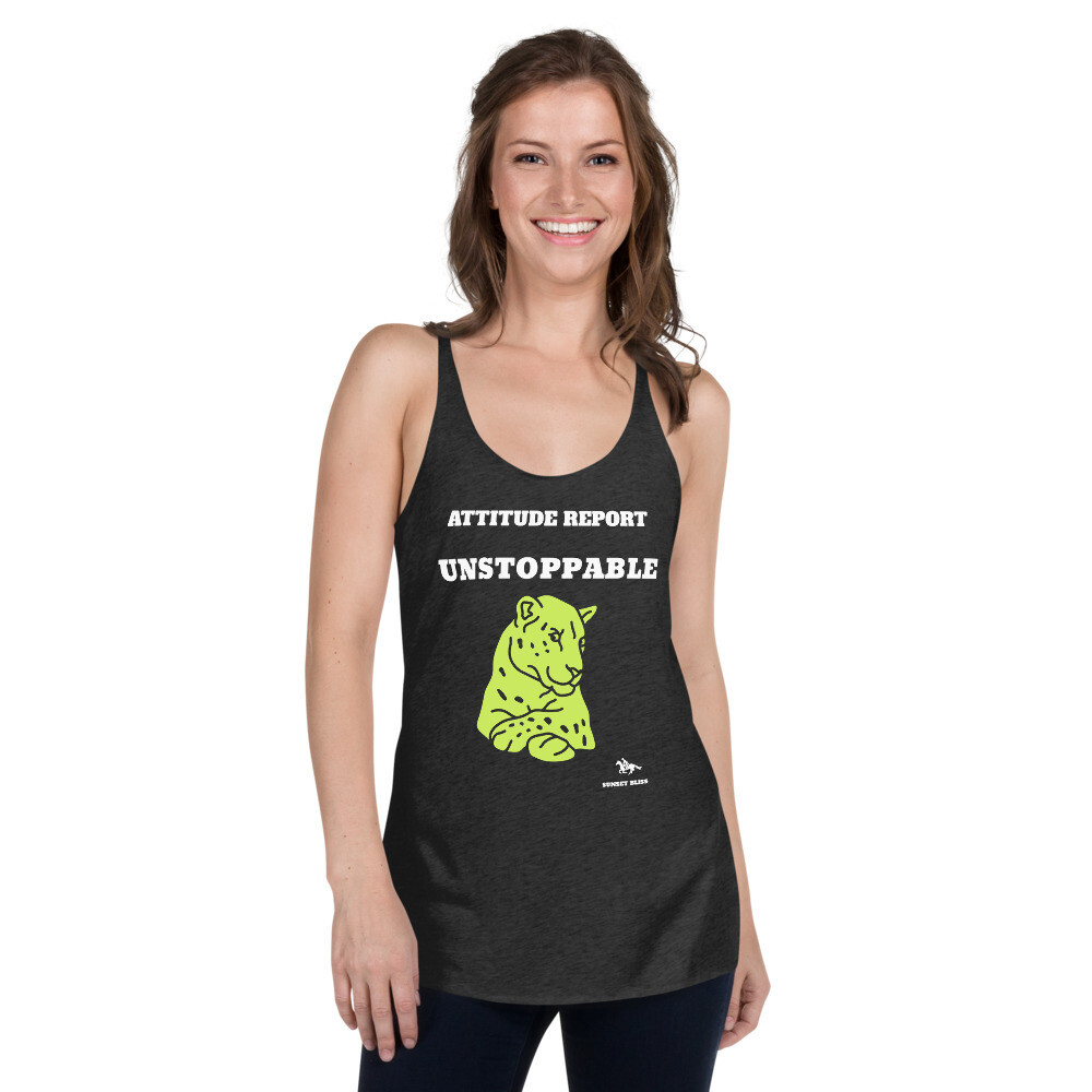 ATTITUDE REPORT V.2-Women&#39;s Racerback Tank