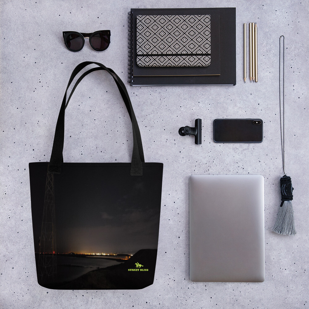AURA-Tote bag, Color: Black