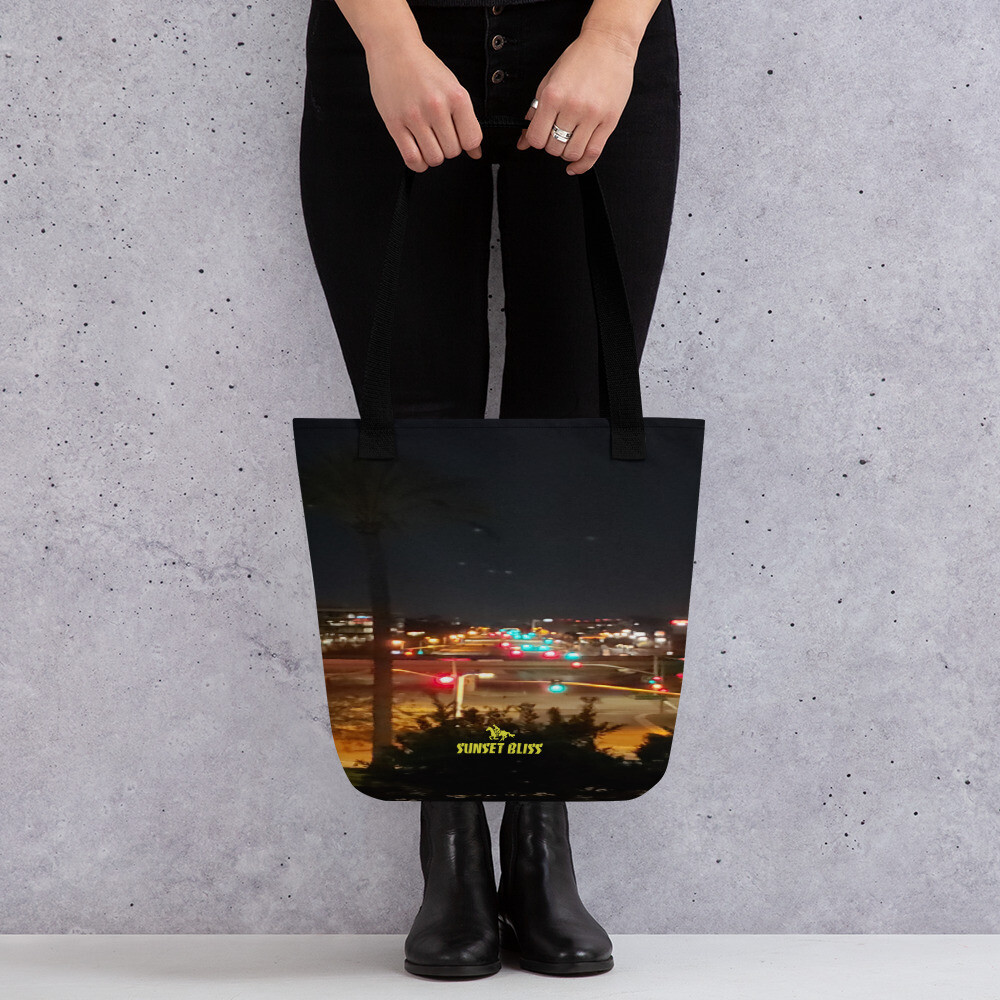MIDNITE-BLVD-Tote bag, Color: Black