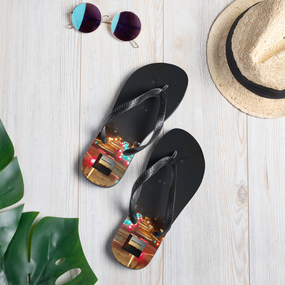 MIDNITE-BLVD-Flip-Flops, Size: S