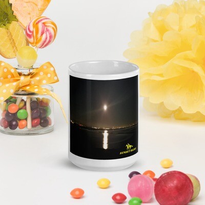 MOONLITE BLISS-White glossy mug