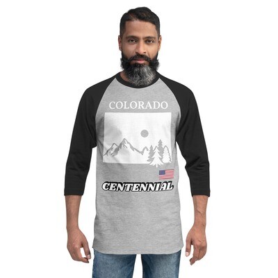 COLORADO-3/4 sleeve raglan shirt