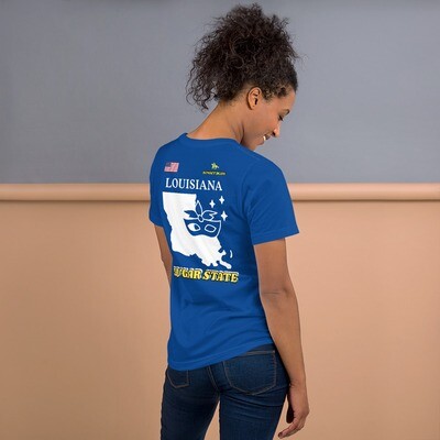 LOUISIANA-Short-Sleeve Unisex T-Shirt