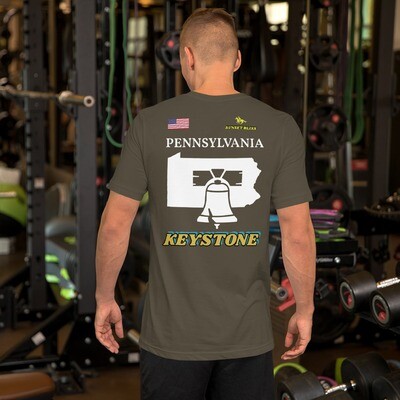 PENNSYLVANIA-Short-sleeve unisex t-shirt