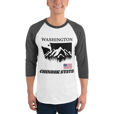 WASHINGTON-3/4 sleeve raglan shirt