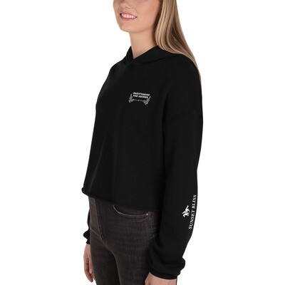 SAGITTARIUS ZODIAC-Crop Hoodie