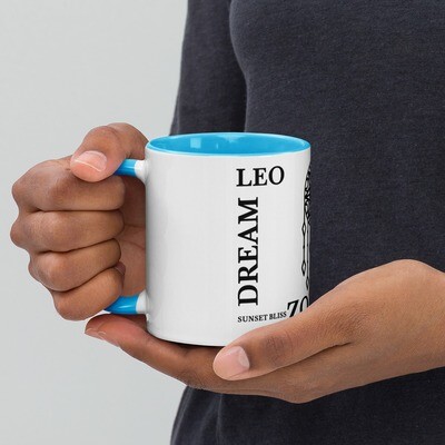 LEO ZODIAC-Mug with Color Inside