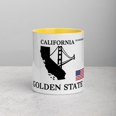 CALIFORNIA-Mug with Color Inside