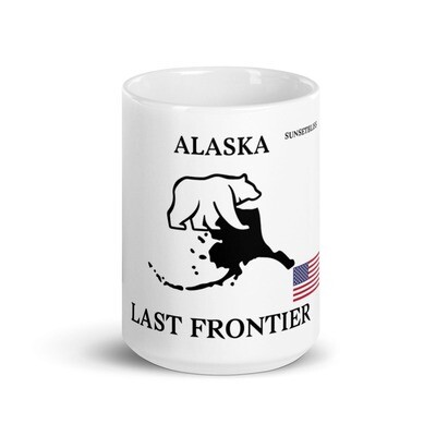 ALASKA-White glossy mug