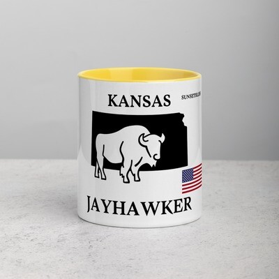 KANSAS-Mug with Color Inside