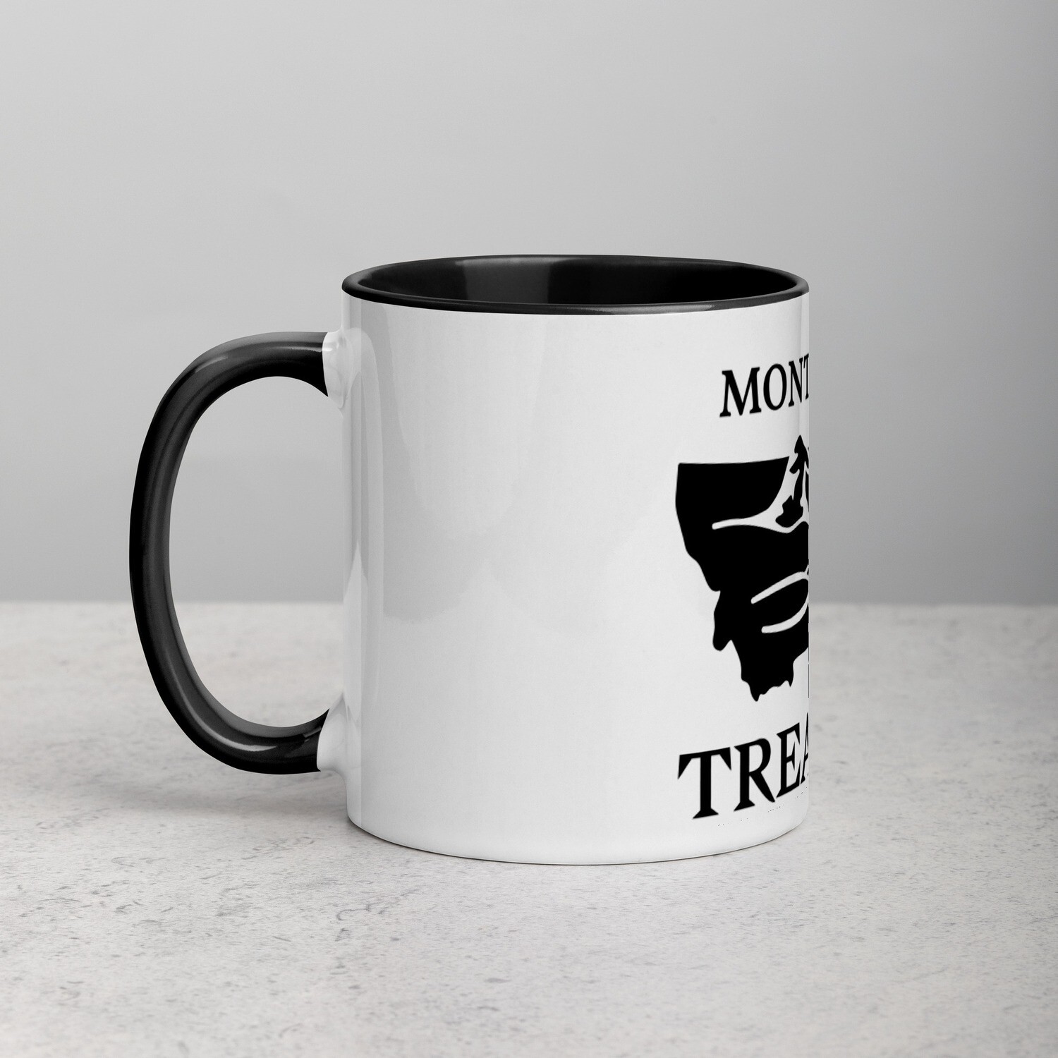 MONTANA-Mug with Color Inside, Color: Black