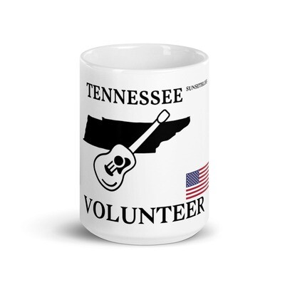 TENNESSEE-White glossy mug
