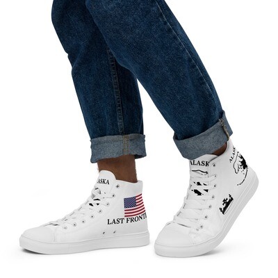 ALASKA-Men’s high top canvas shoes