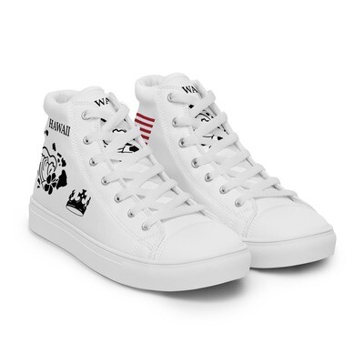 HAWAII-Men’s high top canvas shoes