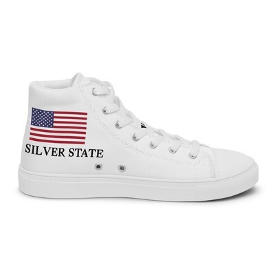 NEVADA-Men’s high top canvas shoes