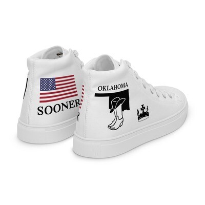 OKLAHOMA-Men’s high top canvas shoes