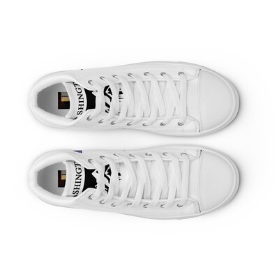 WASHINGTON-Women’s high top canvas shoes