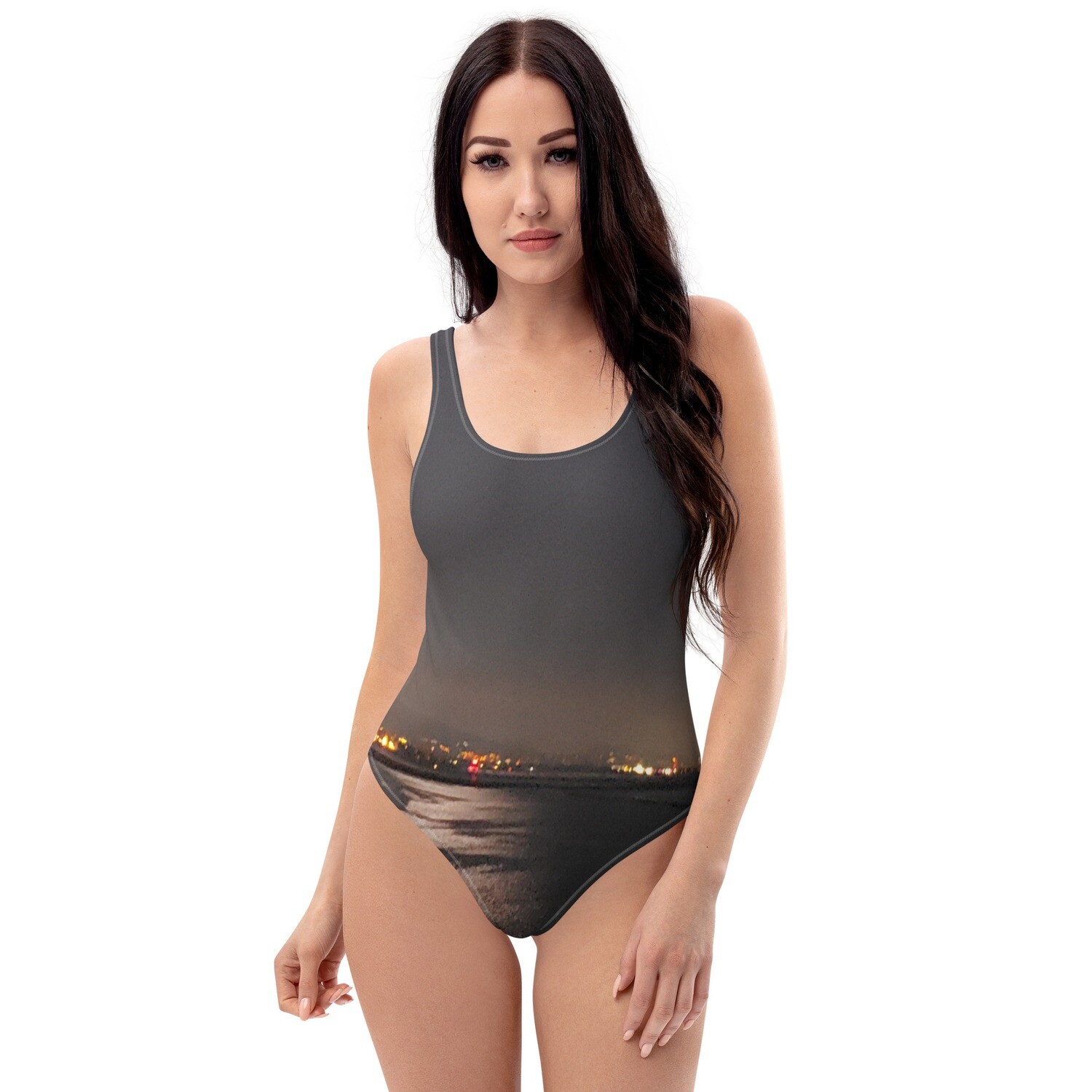 MIDNIGHT BLISS-One-Piece Swimsuit, Size: XS