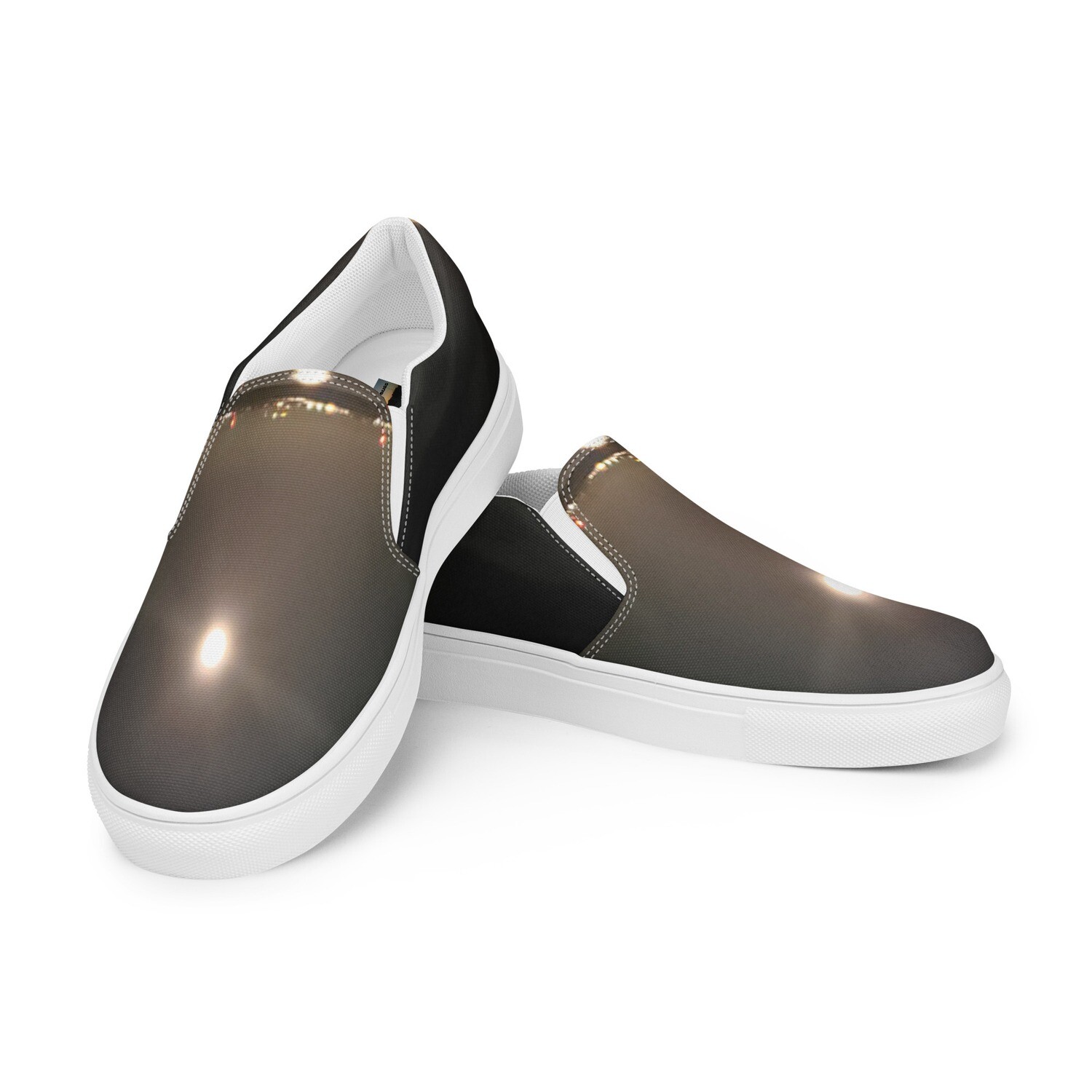 GUARDIAN-Men’s slip-on canvas shoes, Size: 5
