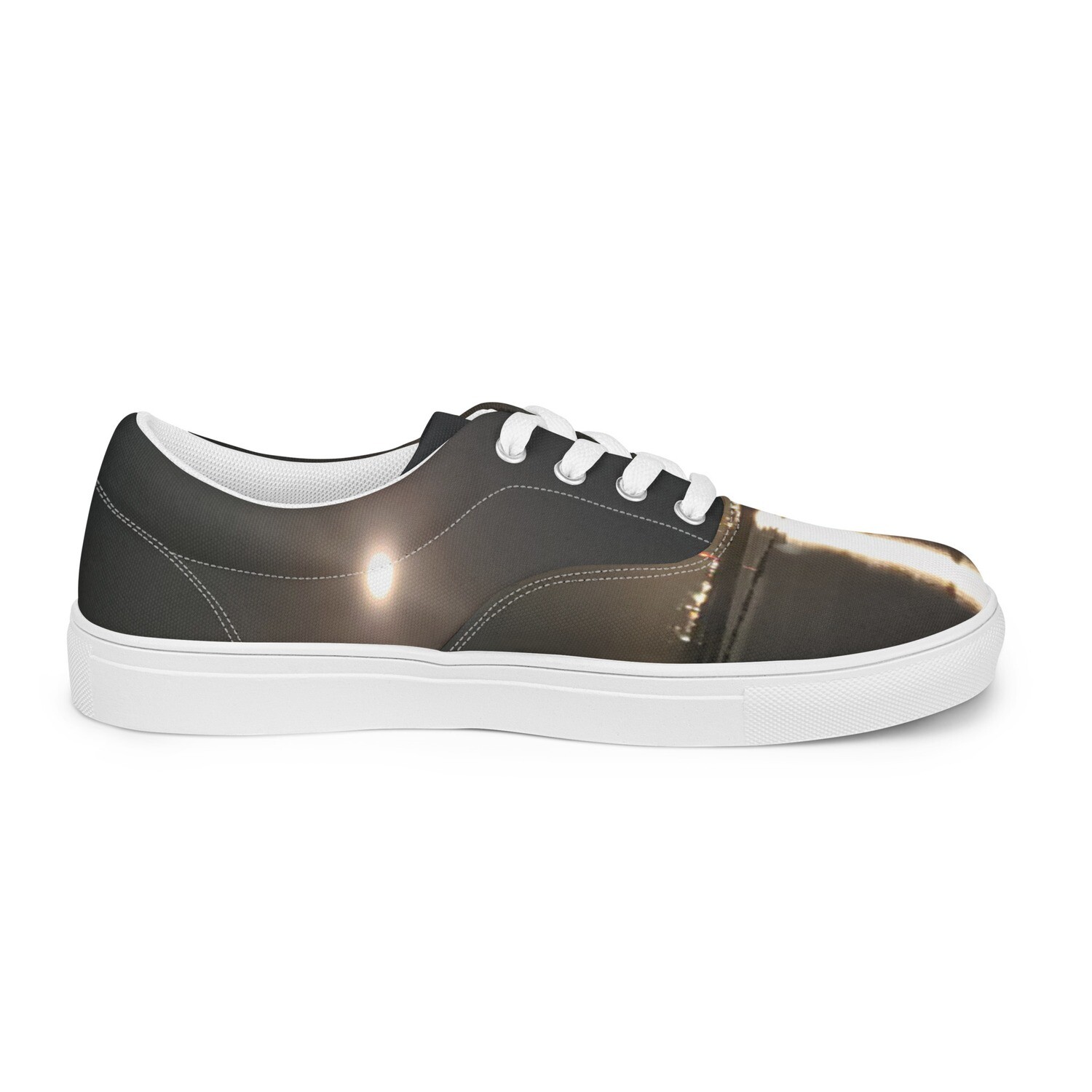 MOONLITE BLISS-Men’s lace-up canvas shoes, Size: 5