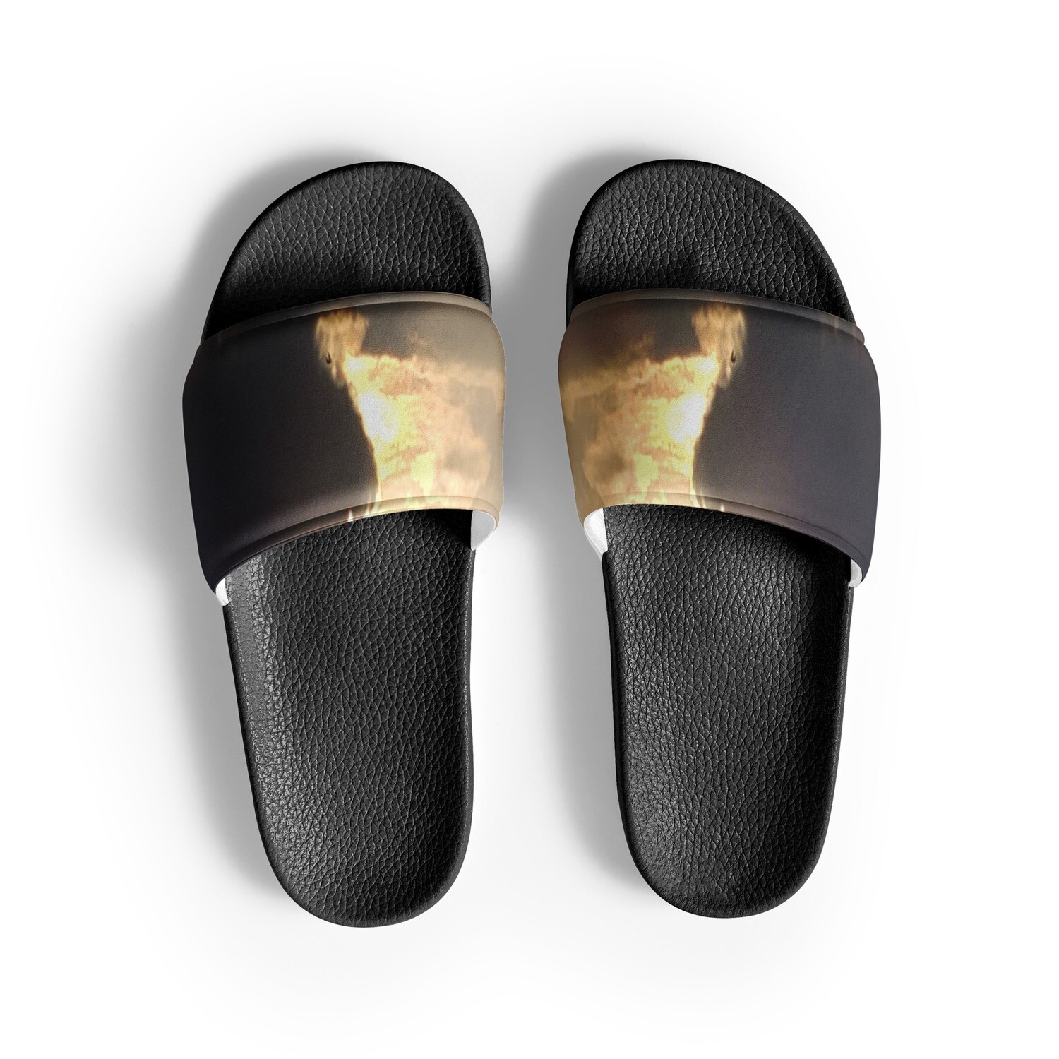 ASCENSION-Women&#39;s slides, Color: Black, Size: 5.5