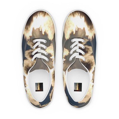 UPLIFT &amp; INSPIRE-Men’s lace-up canvas shoes