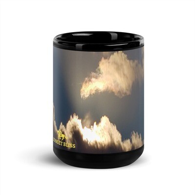UPLIFT &amp; INSPIRE-Black Glossy Mug