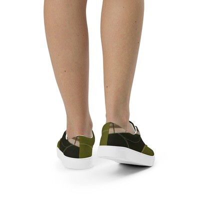 MINI GOLFER-Women’s lace-up canvas shoes