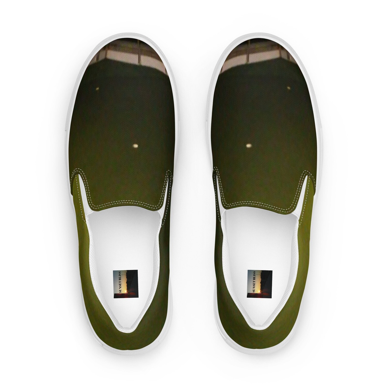 MINI GOLFER-Men’s slip-on canvas shoes, Size: 5