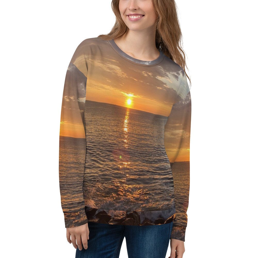 OCEAN VIEW-Unisex Sweatshirt, Size: XS