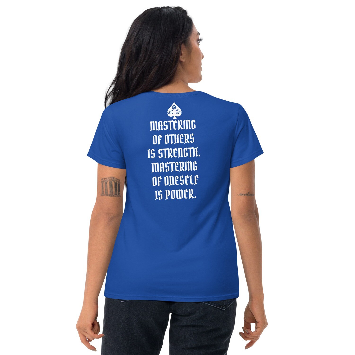 HOUSE OF DISCIPLINE- MASTER-Women&#39;s short sleeve t-shirt