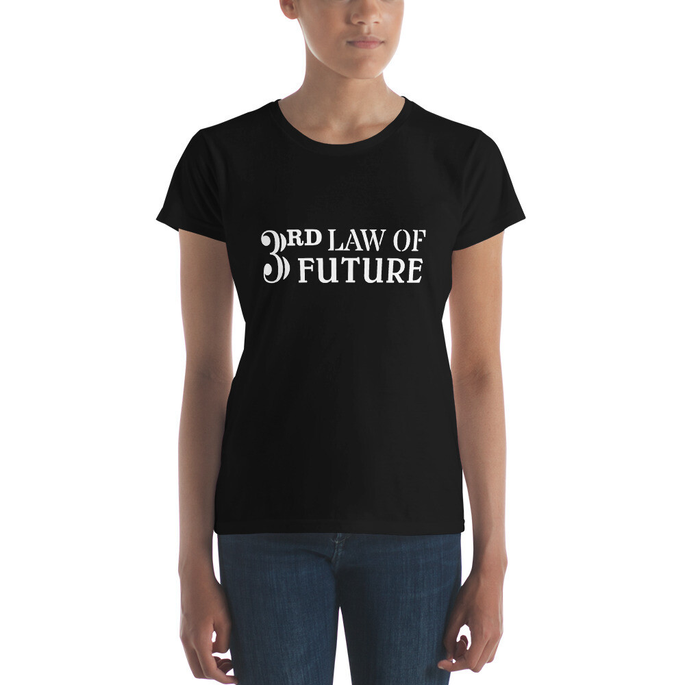 3RD LAW FUTURE-Women&#39;s short sleeve t-shirt, Color: Black, Size: S