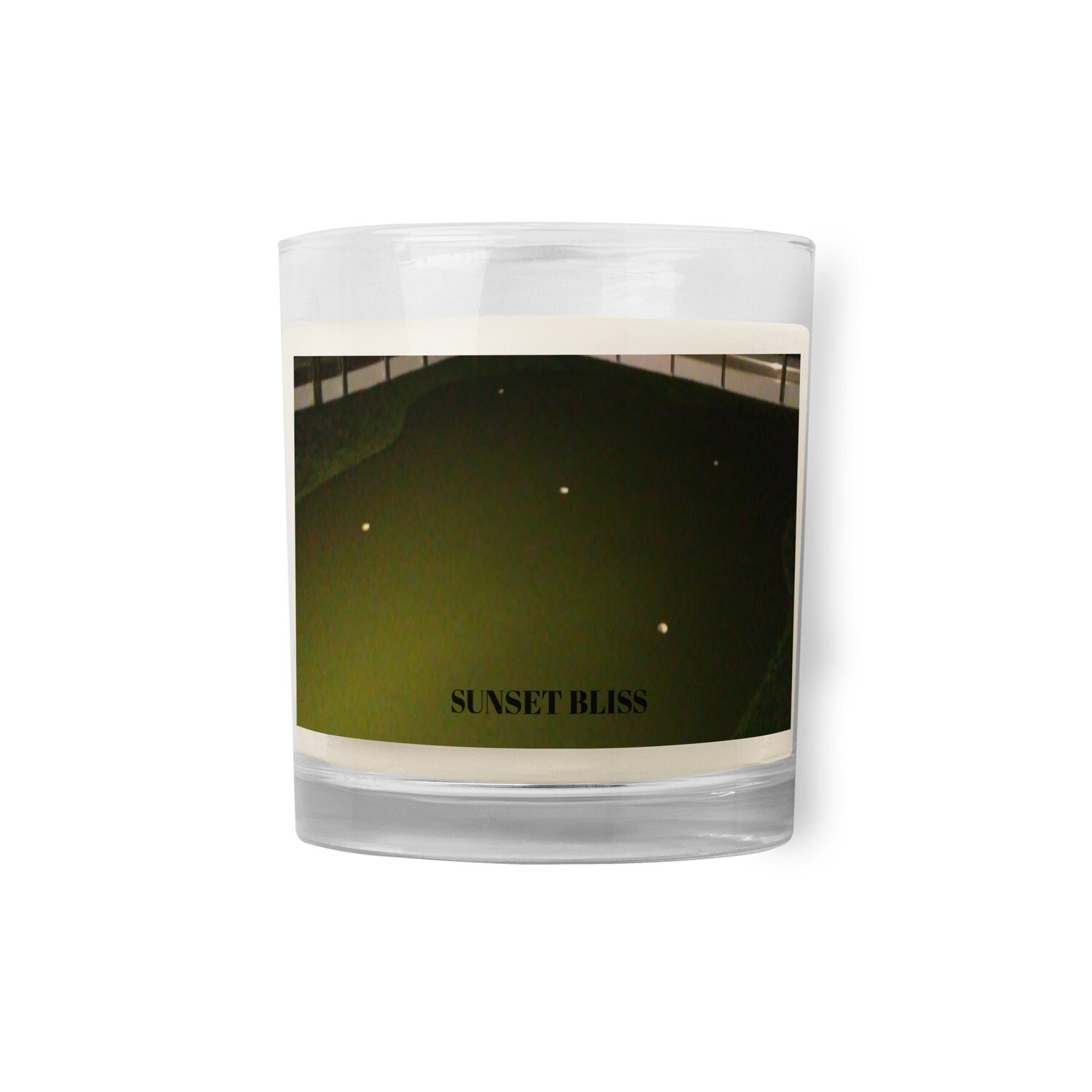 MINI GOLFER-Glass jar soy wax candle