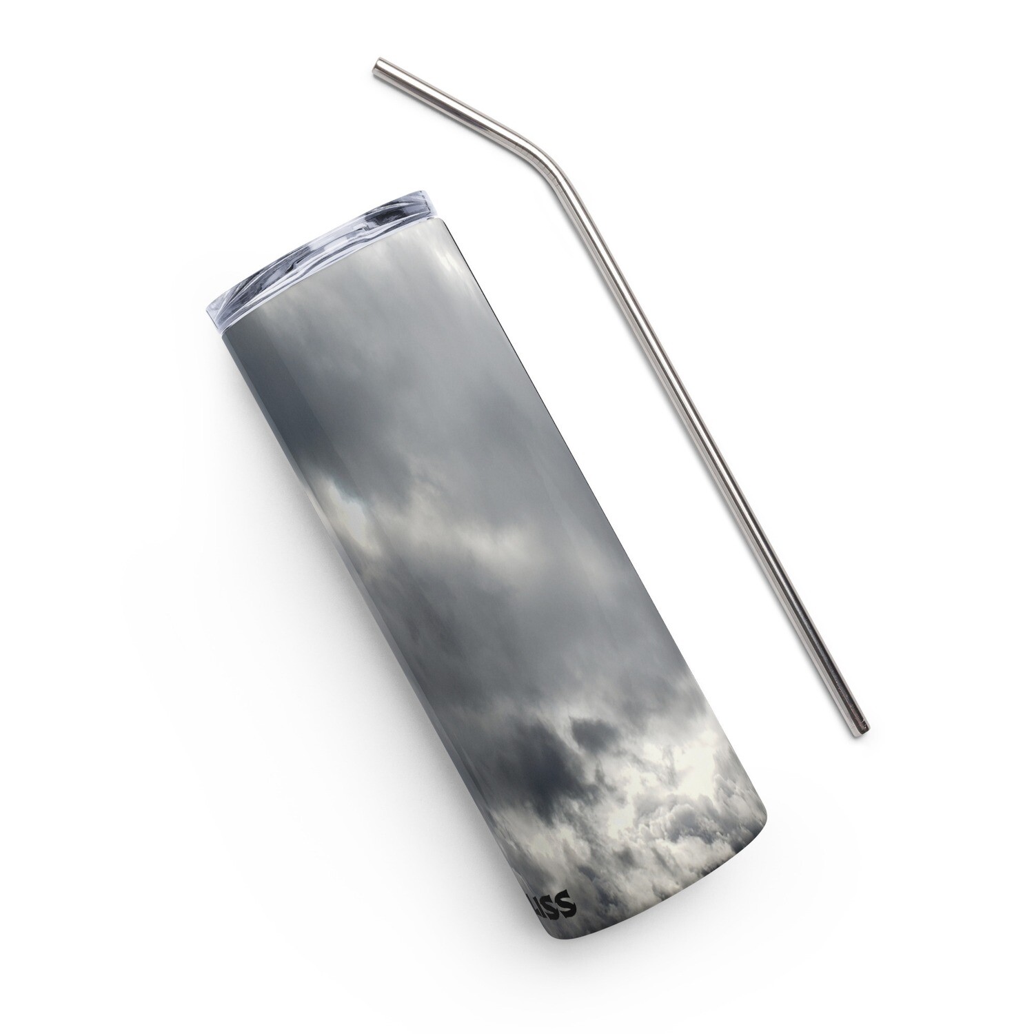 CLOUD9-Stainless steel tumbler, Color: Black