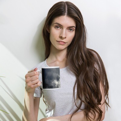 CLOUD9-White glossy mug
