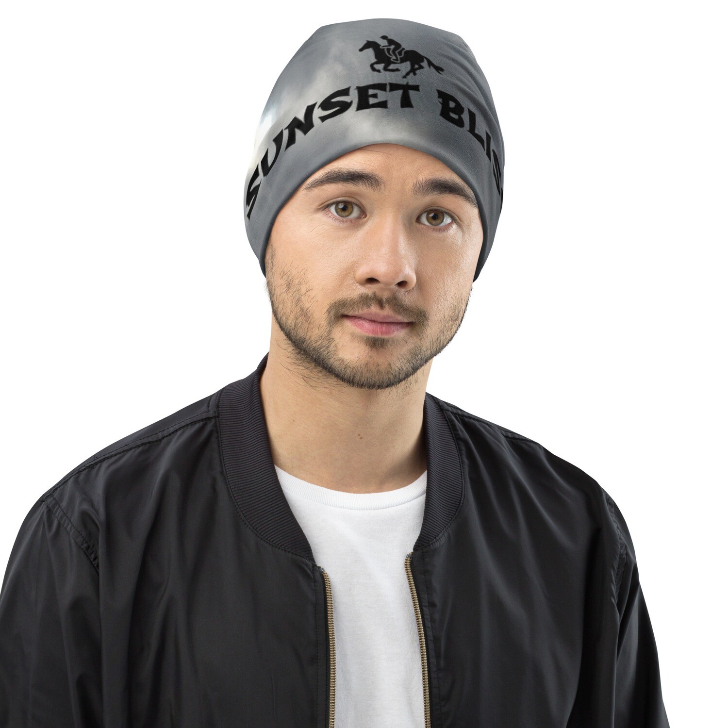 CLOUD9-All-Over Print Beanie, Size: S