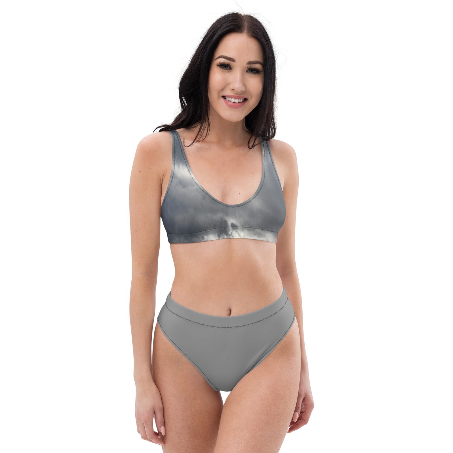 CLOUD9-Recycled high-waisted bikini, Size: XS