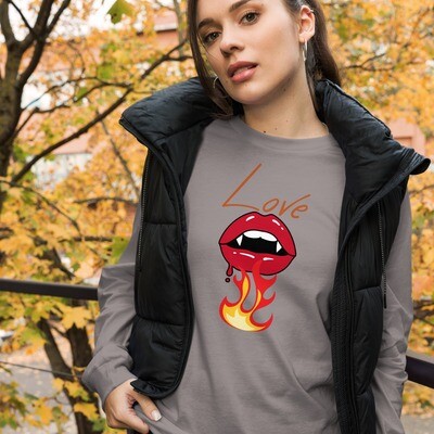 LOVE FLAME-Unisex Long Sleeve Tee
